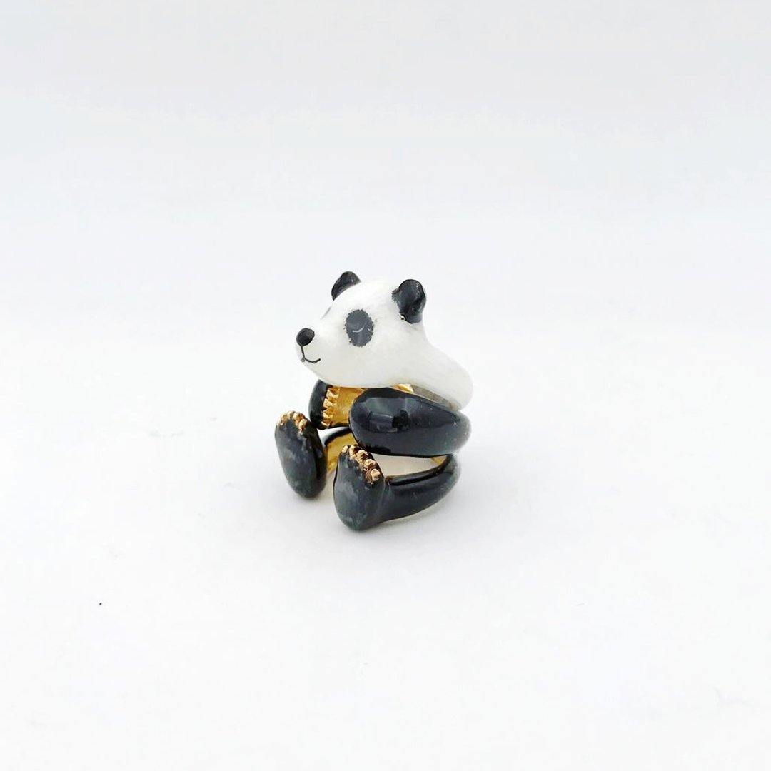 Mary Lou Panda Ring - YuppyCollections