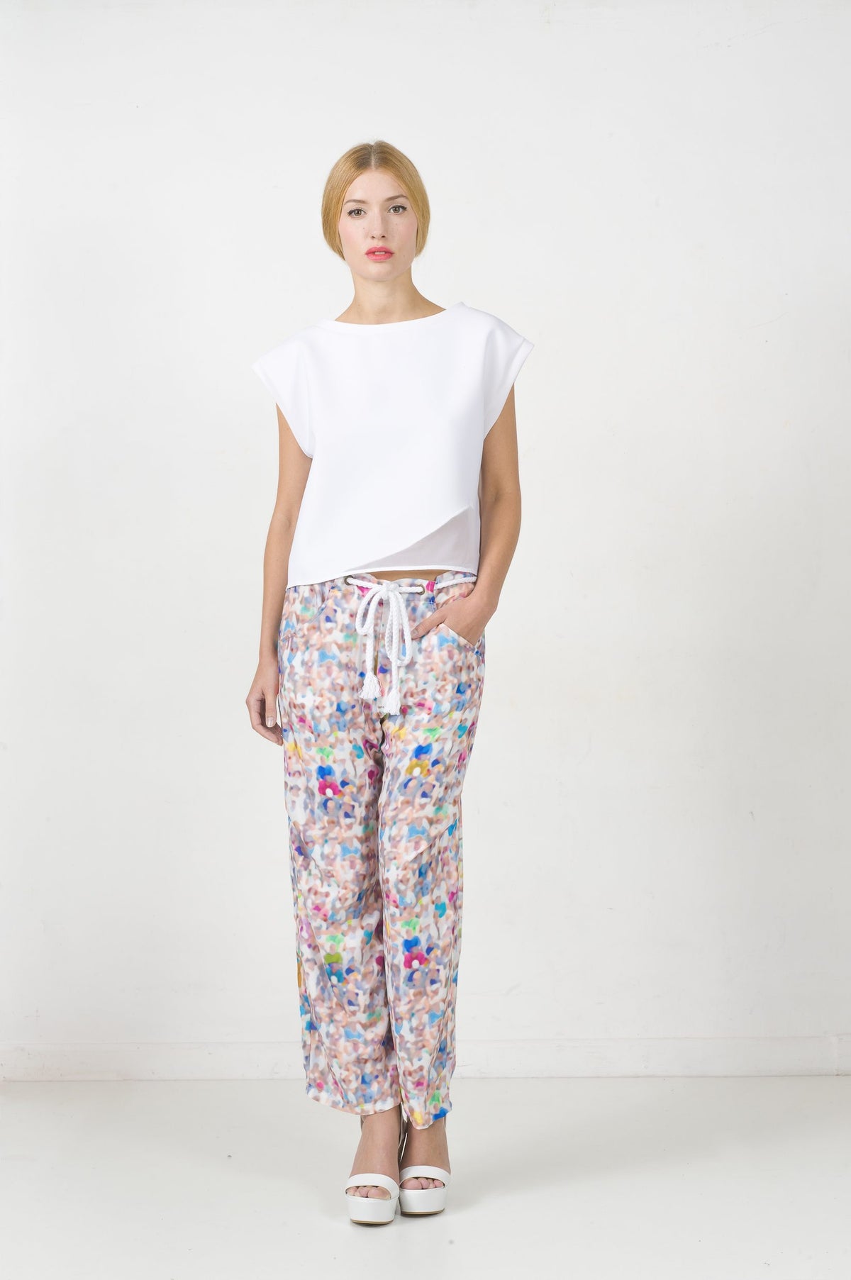 Printed pants - YuppyCollections