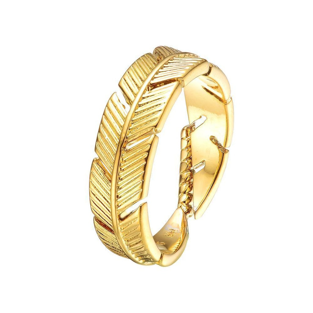 Mister Feather Ring - YuppyCollections