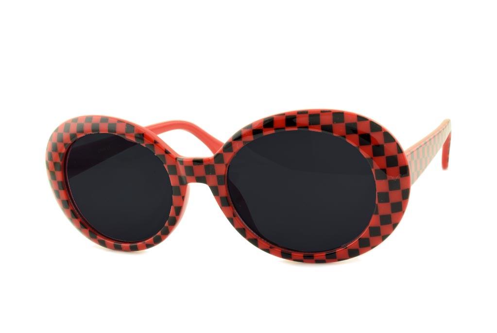 Cher Checkered Sunglasses - YuppyCollections