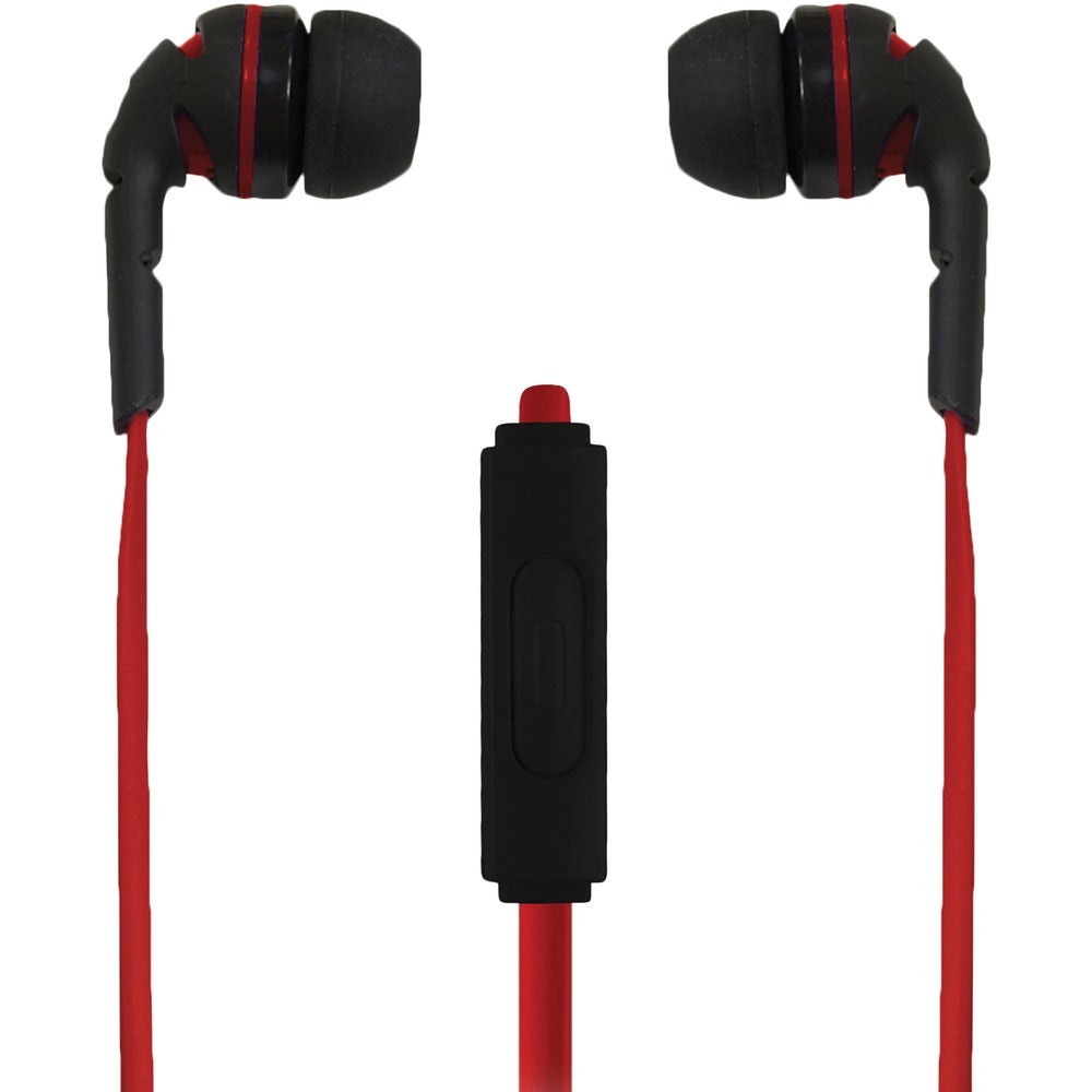 Ecko Unltd.(R) EKU-AMP-RD Amp Earbuds with Microphone (Red) - YuppyCollections