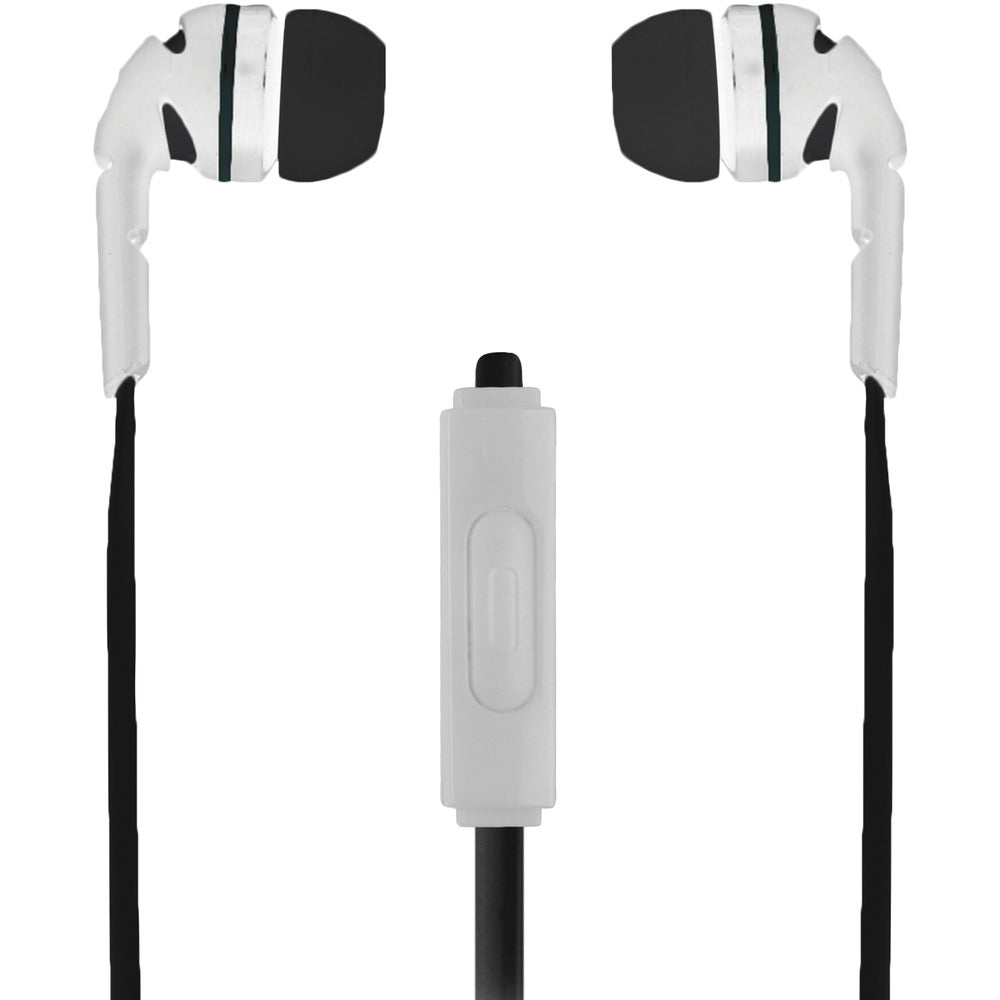 Ecko Unltd.(R) EKU-AMP-WHT Amp Earbuds with Microphone (White) - YuppyCollections