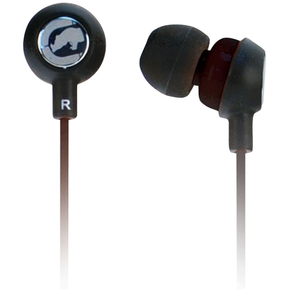 Ecko Unltd.(R) EKU-CHA2-BK Ecko Chaos 2 Earbuds with Microphone (Black) - YuppyCollections