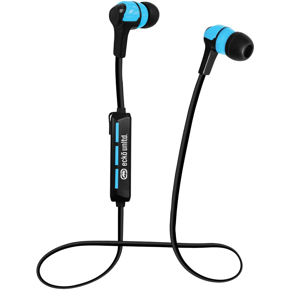 Ecko Unltd.(R) EKU-TRKBT-BL Trek Bluetooth(R) Earbuds with Microphone (Blue) - YuppyCollections