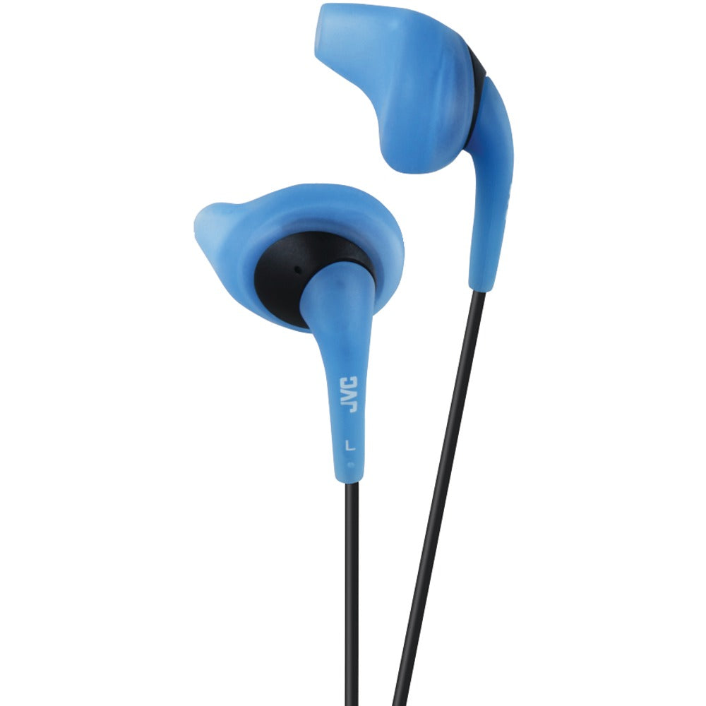 JVC(R) HAEN10-A-K Gumy(R) Sport Earbuds (Blue) - YuppyCollections