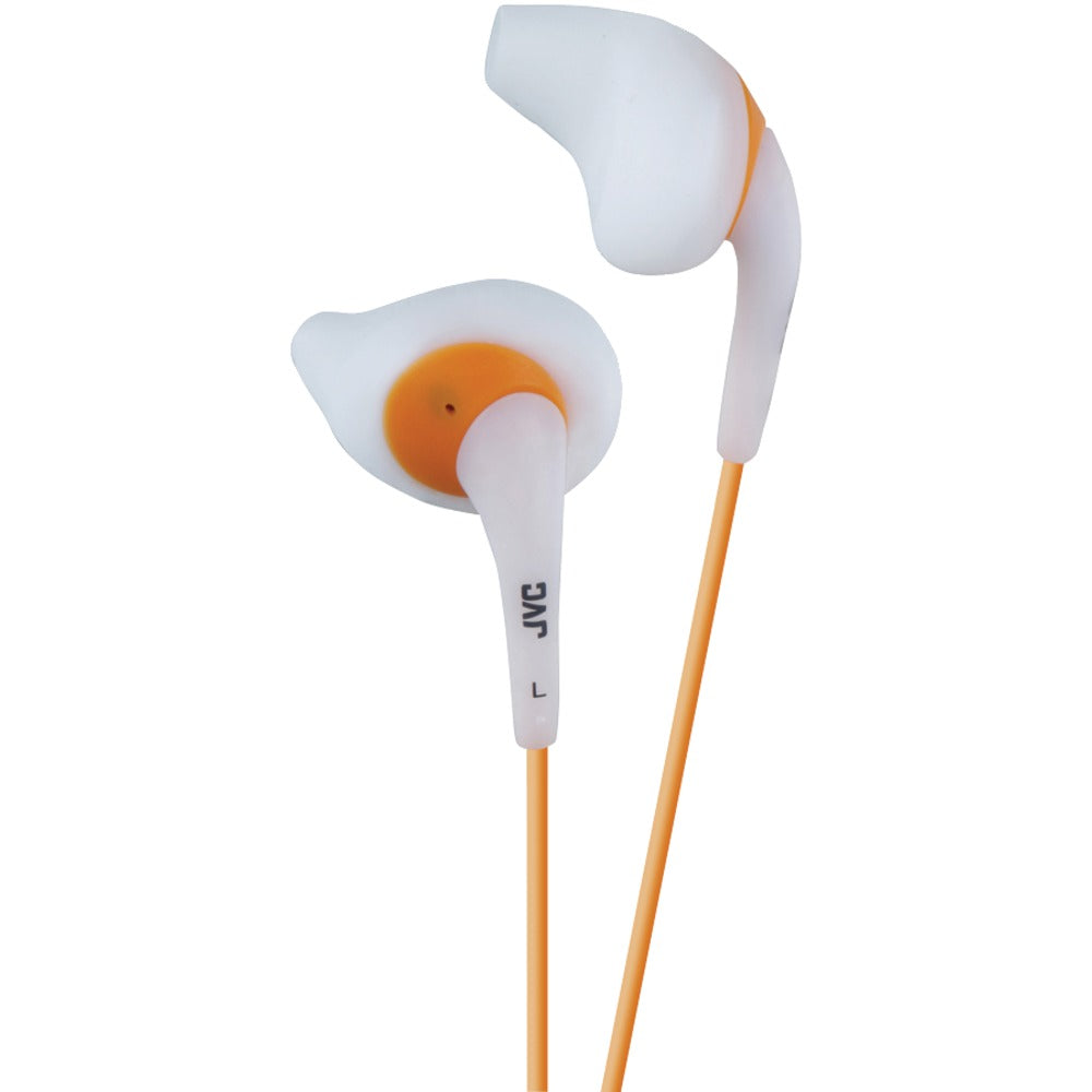 JVC(R) HAEN10-W-K Gumy(R) Sport Earbuds (White) - YuppyCollections