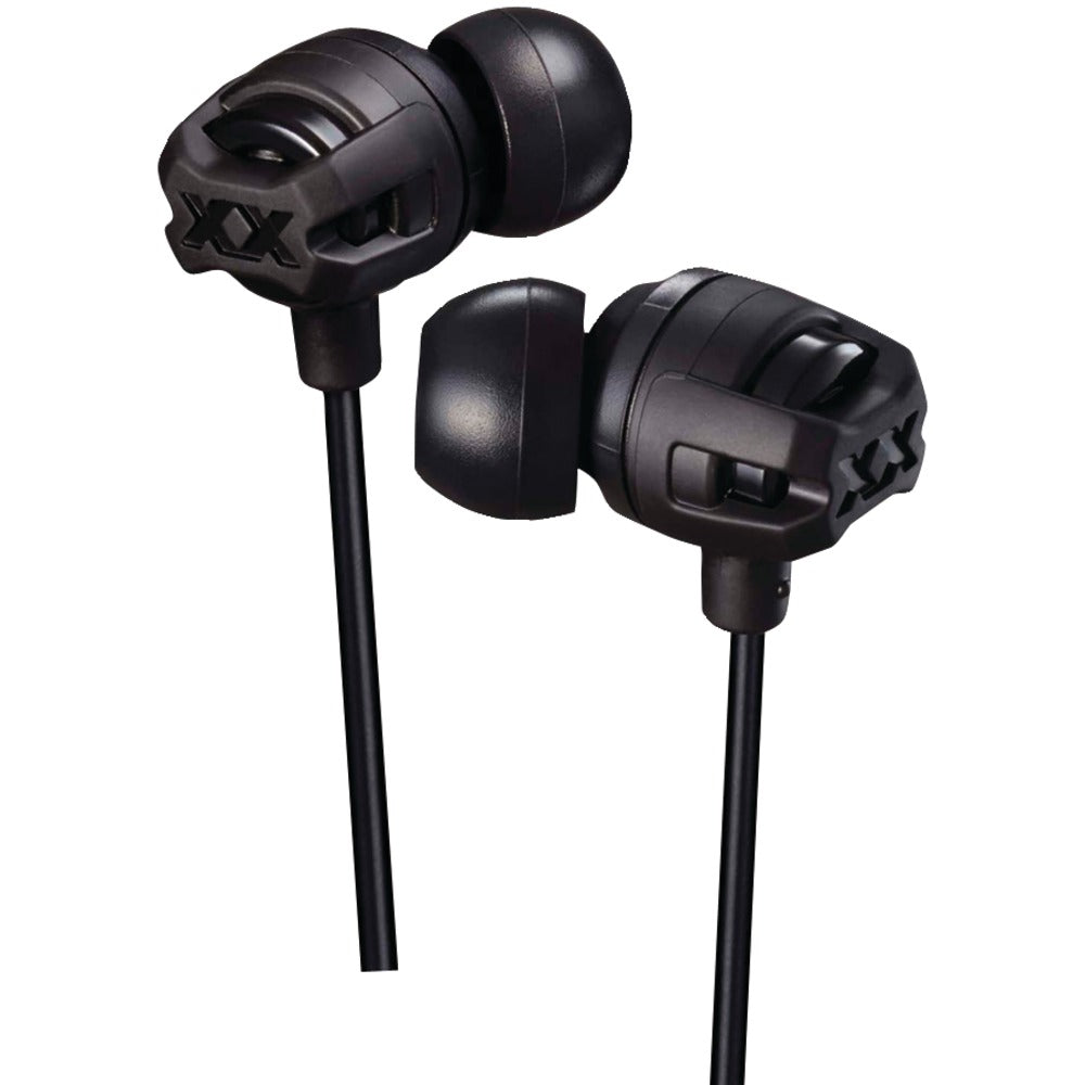 JVC(R) HAFX103MB XX Series Xtreme Xplosives Earbuds with Microphone (Black) - YuppyCollections