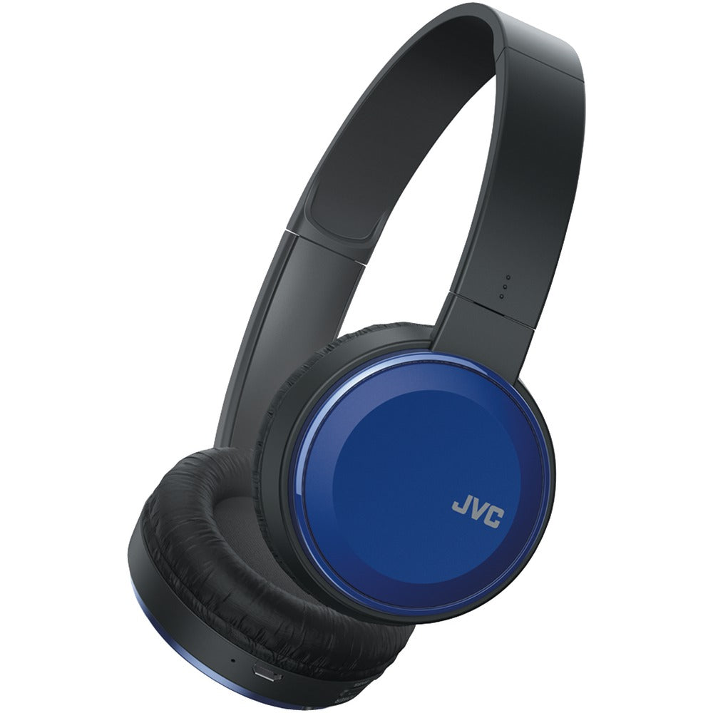 JVC(R) HAS190BTA Colorful Bluetooth(R) Headphones (Blue) - YuppyCollections