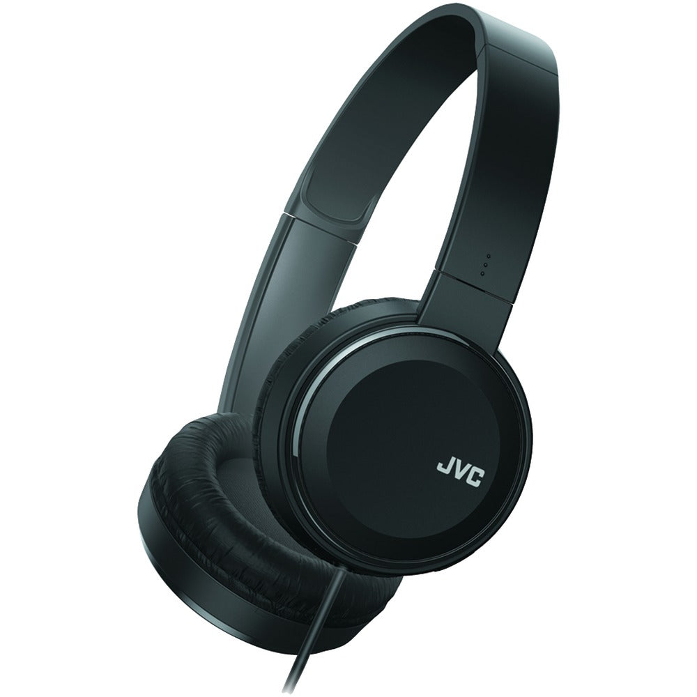 JVC(R) HAS190MB Colorful On-Ear Headphones (Black) - YuppyCollections