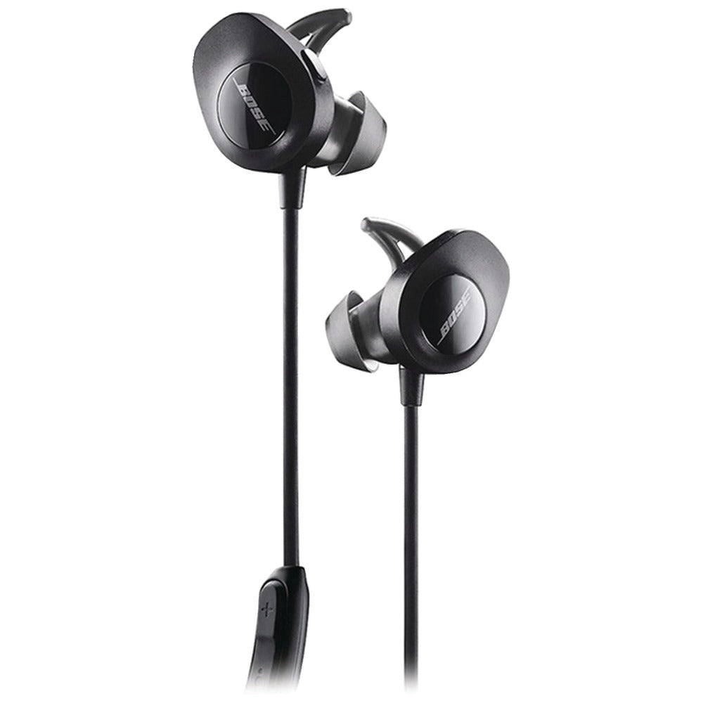 Bose 761529-0010/SOUNDSPORT WIRELESS/BLACK Certified Preloved(TM) SoundSport Bluetooth(R) In-Ear Earbuds (Black) - YuppyCollections