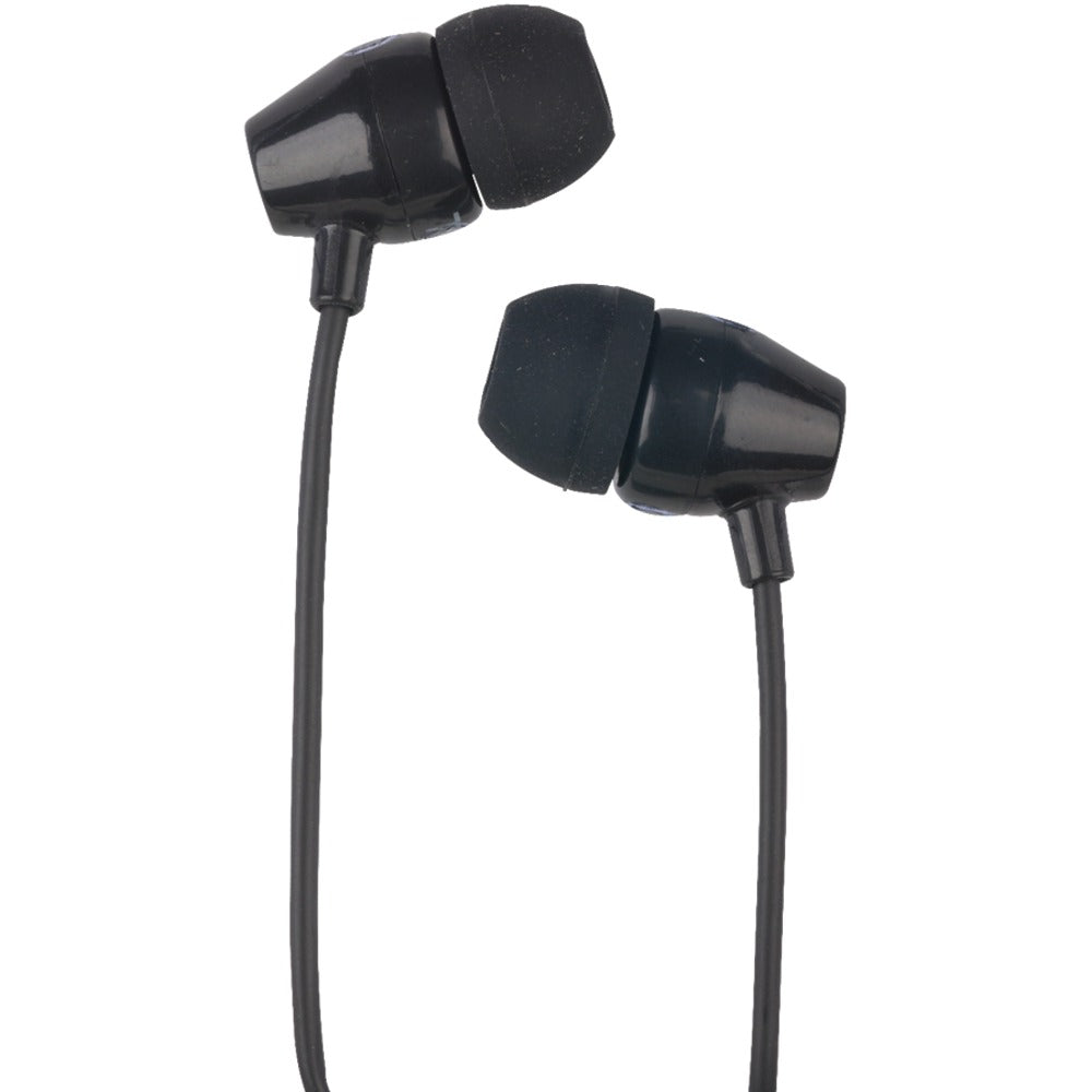 RCA(R) HP159BK Stereo Earbuds (Black) - YuppyCollections