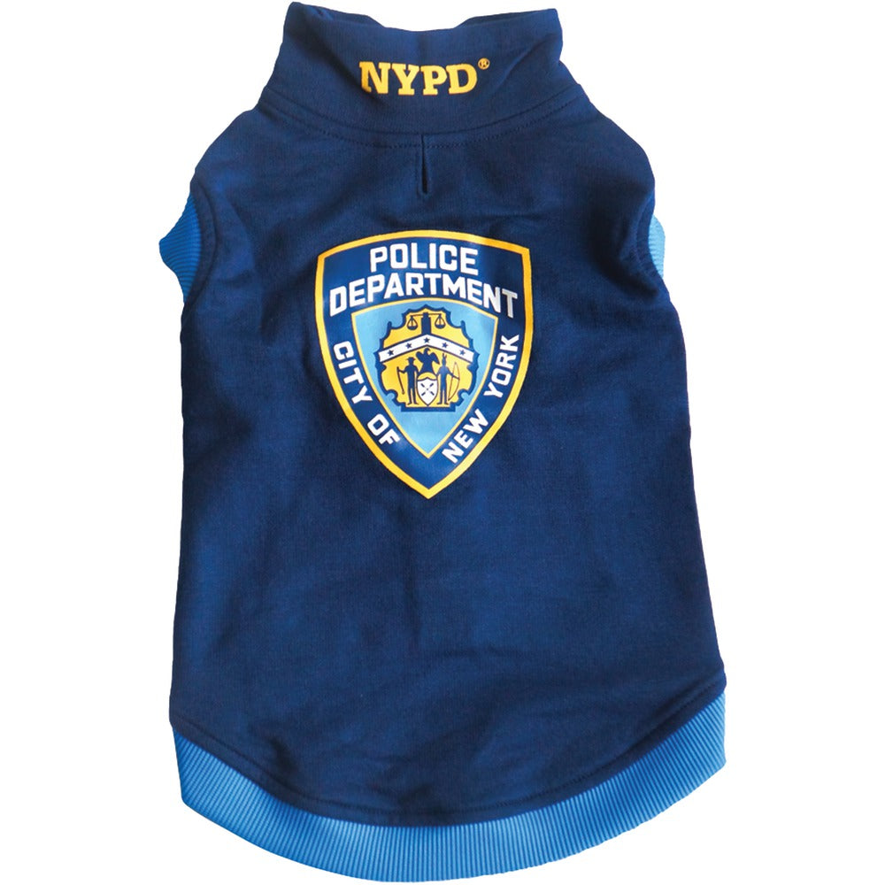 Royal Animals 13Z1005R NYPD(R) Dog Sweatshirt (Small) - YuppyCollections