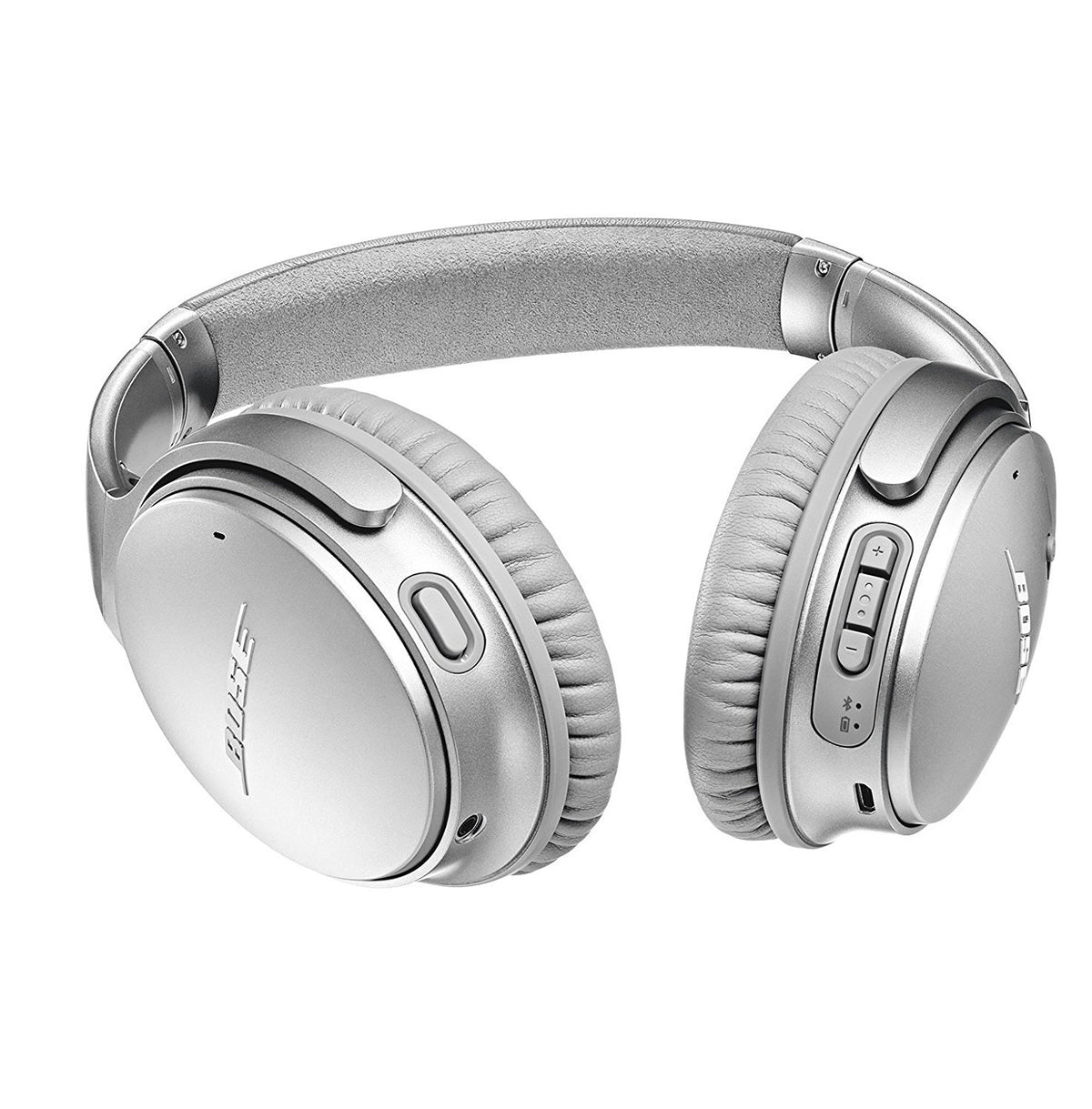 Bose QuietComfort 35 Series II Wireless Noise Cancelling Headphones Silver - YuppyCollections