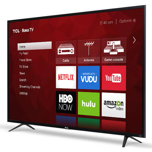 TCL 55" 4-Series 4K UHD Roku Smart TV - YuppyCollections