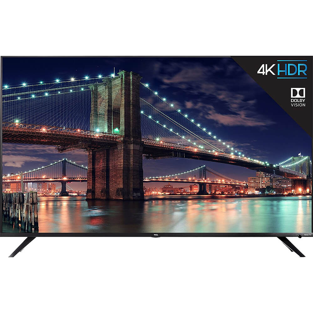 TCL 55" 4K UHD Dolby Vision HDR Roku Smart TV - YuppyCollections