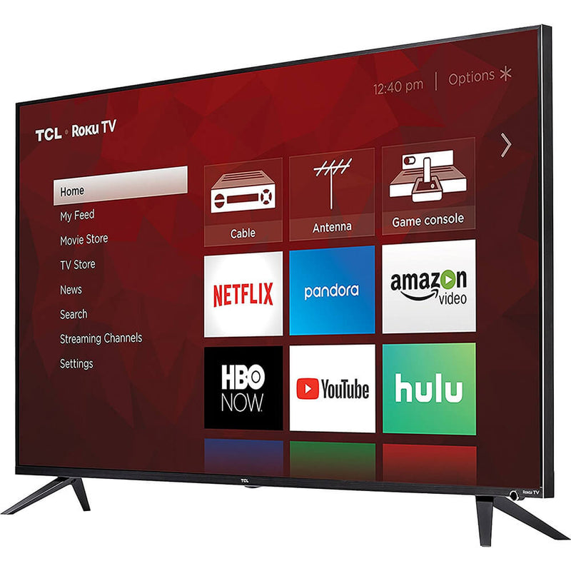 TCL 55" 4K UHD Dolby Vision HDR Roku Smart TV - YuppyCollections