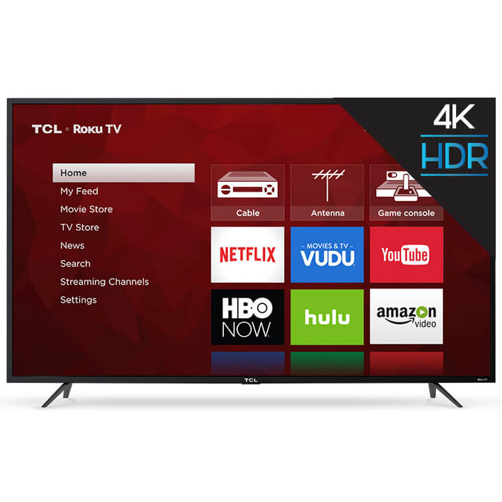 TCL 55" 4-Series 4K UHD Roku Smart TV - YuppyCollections