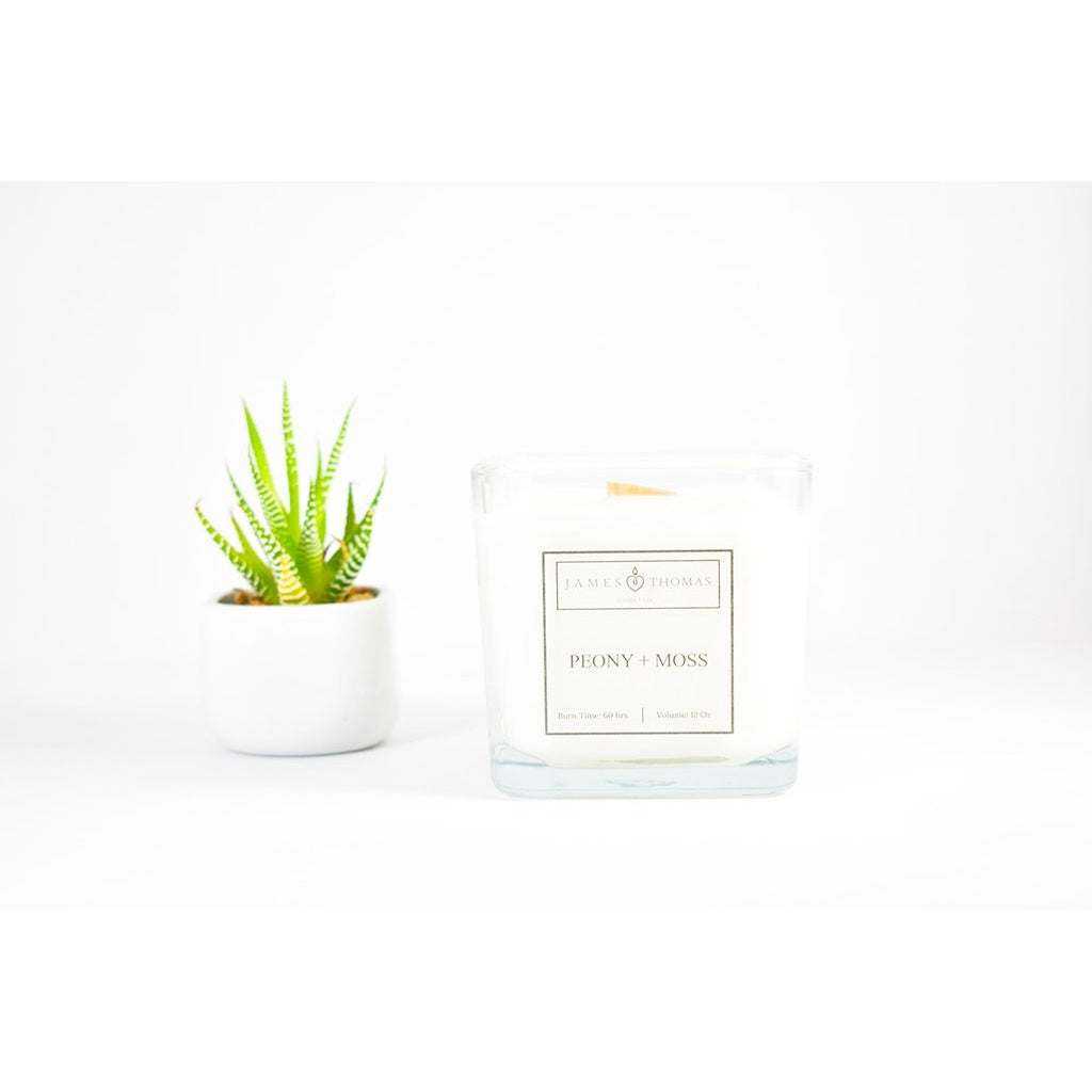 Peony Moss Classic Collection Candle - YuppyCollections