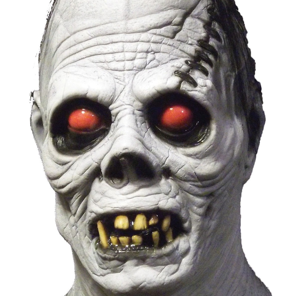 Albino Ghoul Latex Mask - YuppyCollections