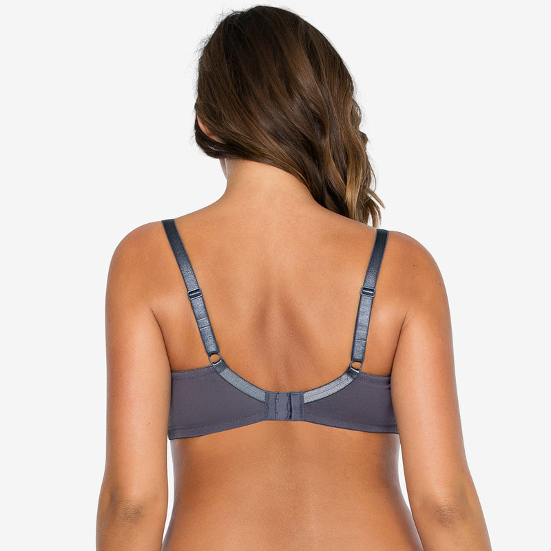 Parfait Tess Contour Underwire Bra in Charcoal - YuppyCollections