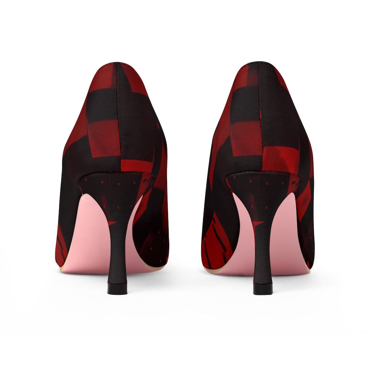 YE Two Toned Red's Women's High Heels - YuppyCollections