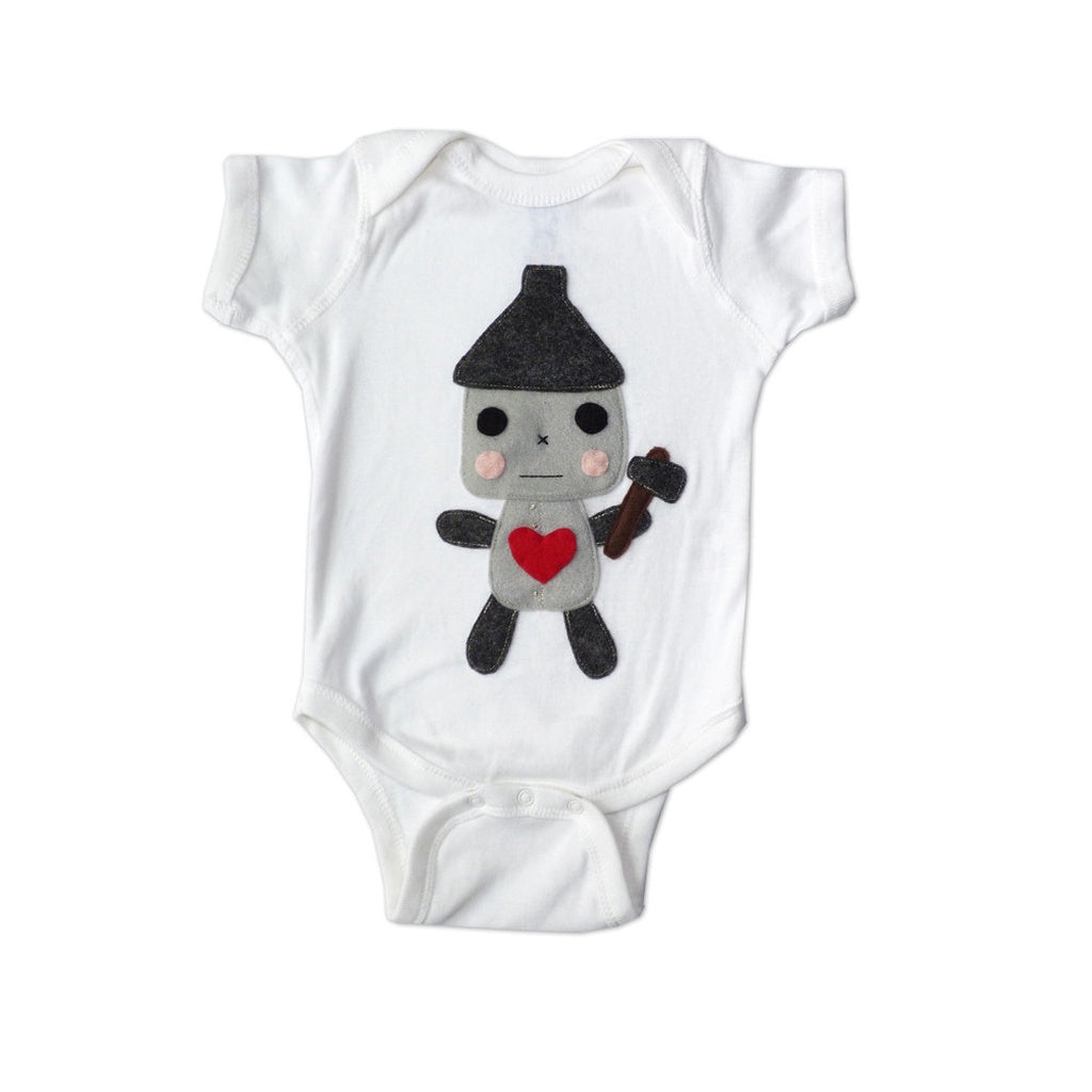 Tin Man -The Wonderful Wizard of Oz - Baby Onesie - YuppyCollections