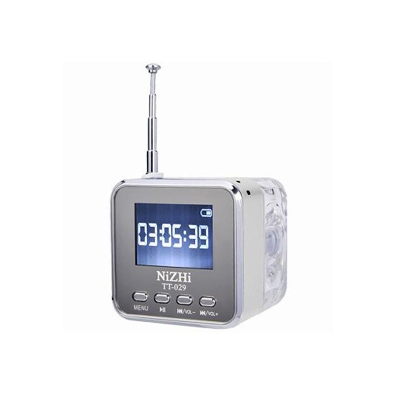 Mini Digital Alarm Clock with FM Radio and Speaker. - YuppyCollections