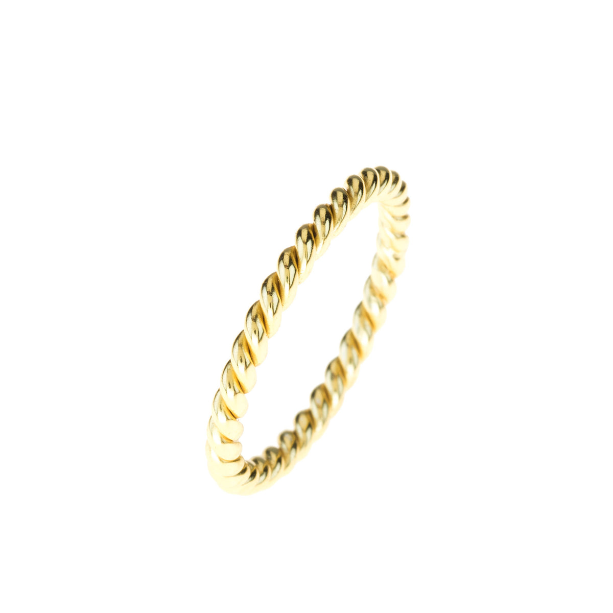 Large Twisted Flax Ring - YuppyCollections