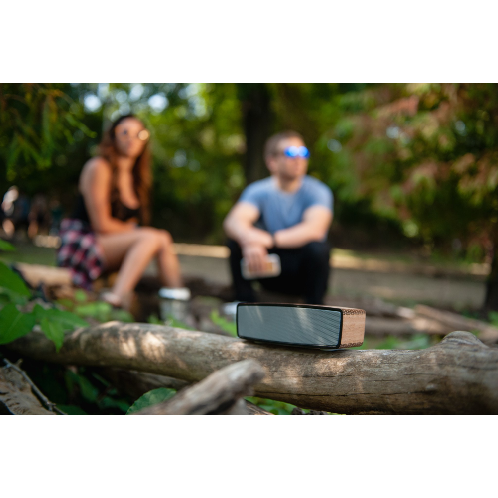 Handcrafted Portable Wooden Bluetooth Speaker - YuppyCollections