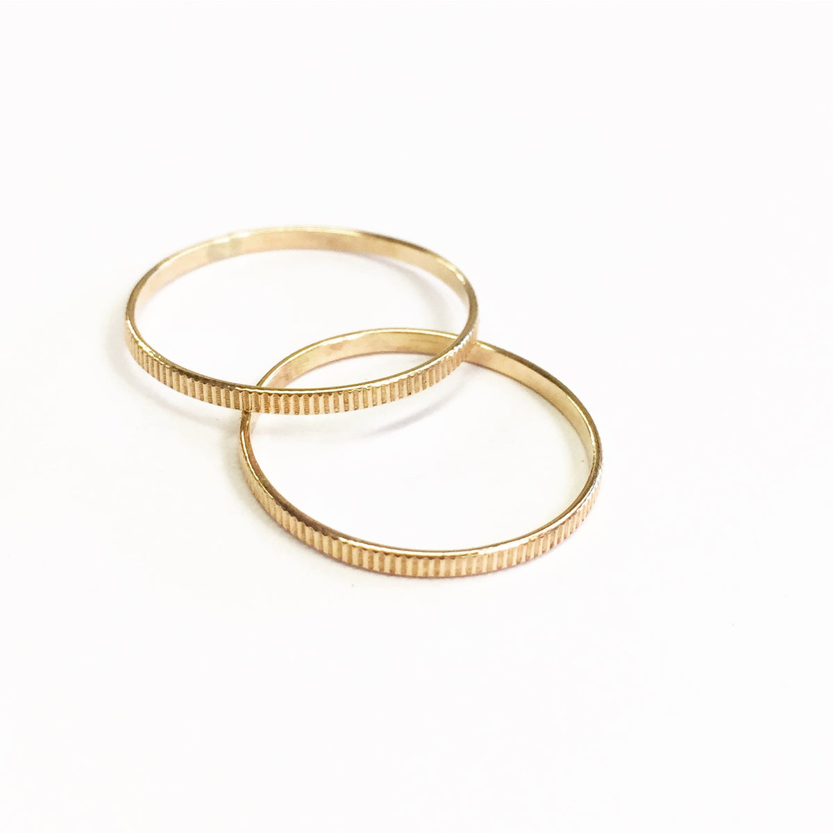 Lena Line SM Stacking Ring - YuppyCollections