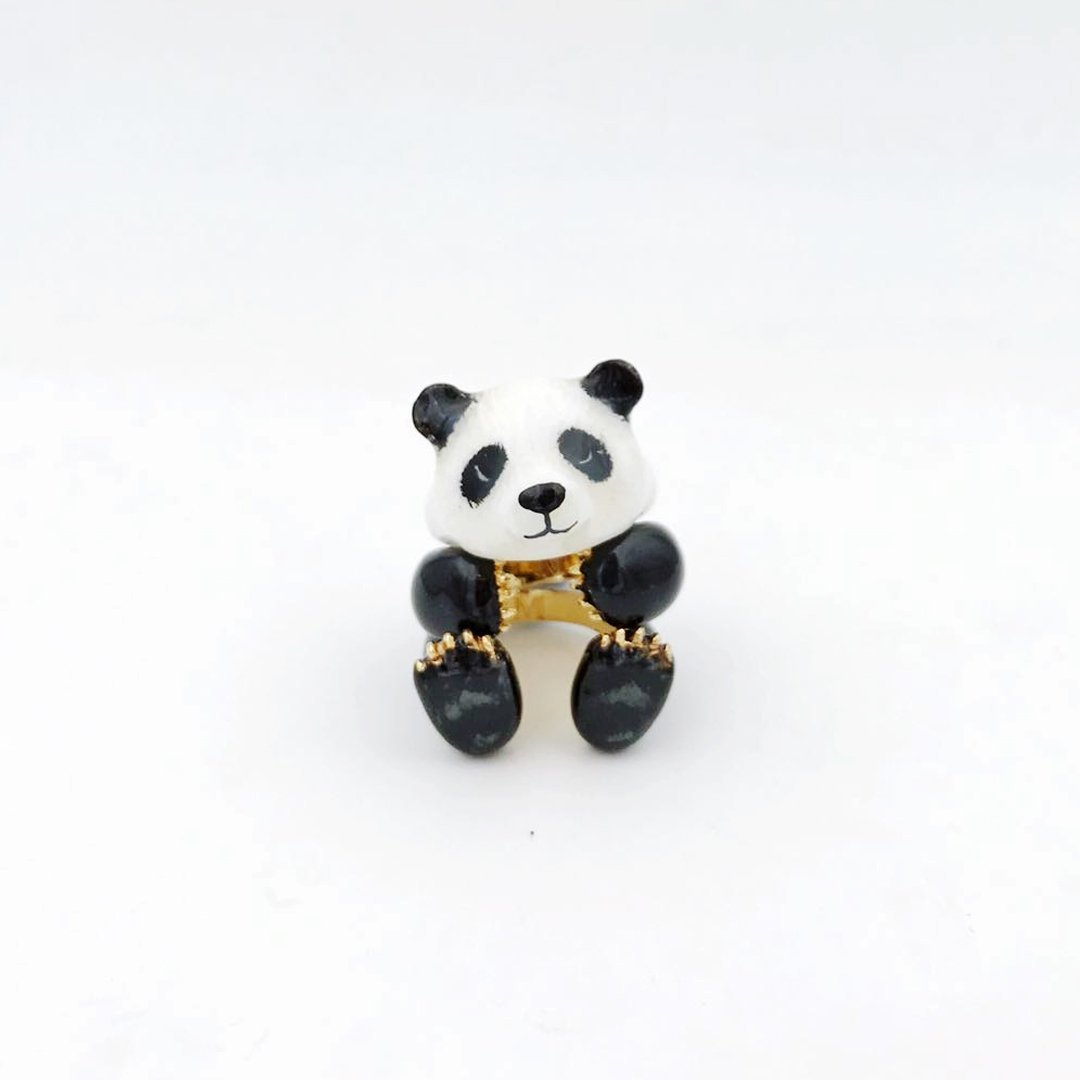 Mary Lou Panda Ring - YuppyCollections