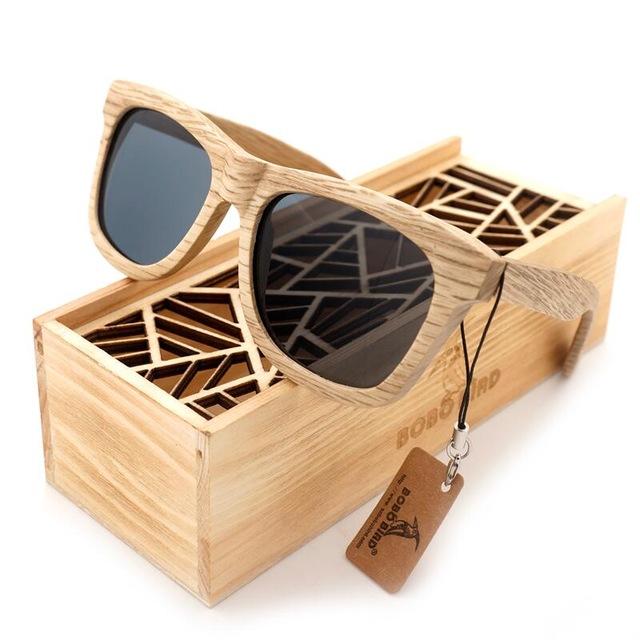 The Woodie Sunglasses - Bamboo Sunglasses - YuppyCollections