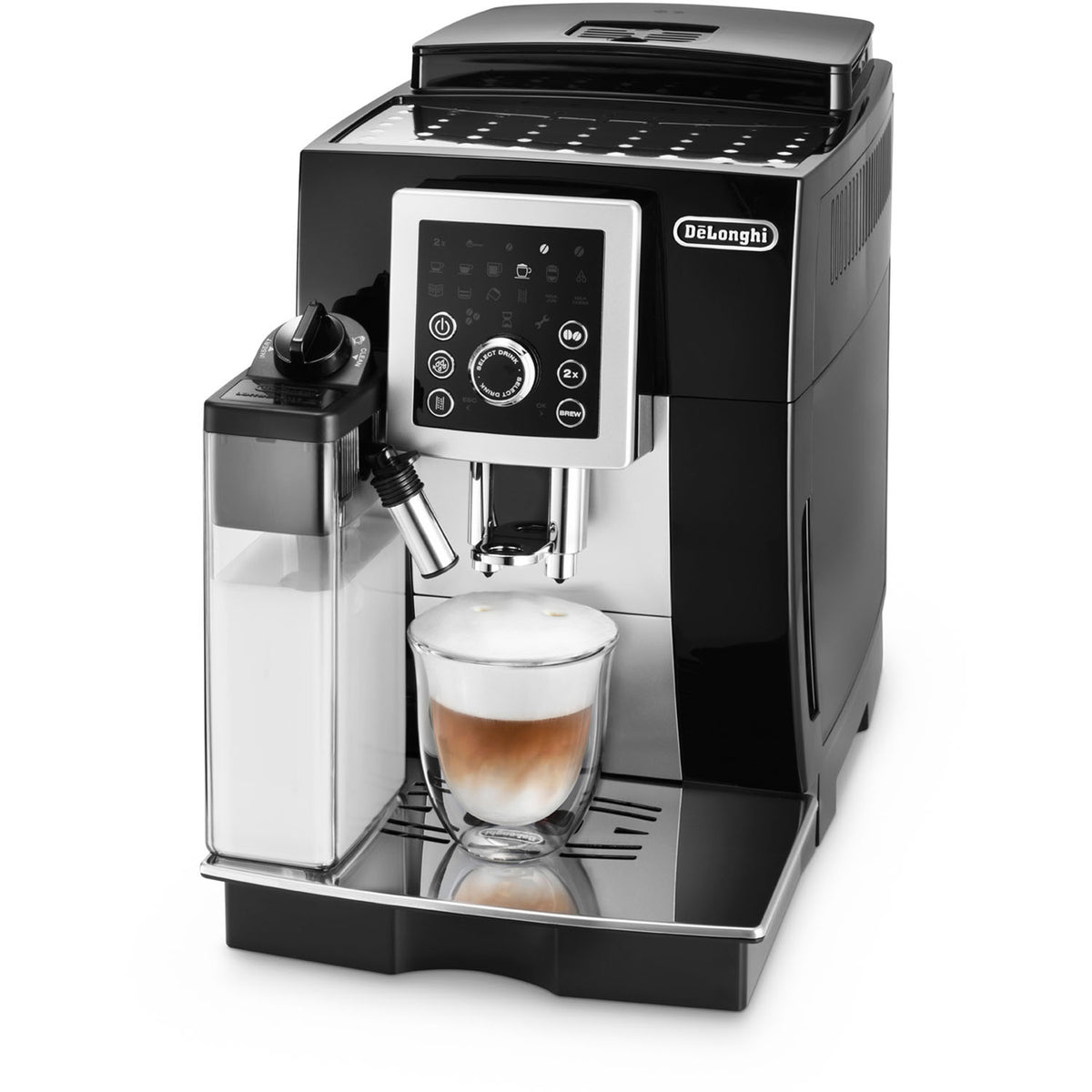 DeLonghi Magnifica S Smart Fully Automatic Espresso, Cappuccino and Coffee Machine with One Touch LatteCrema SystemDeLonghi Magnifica S Smart Fully Automatic Espresso, Cappuccino and Coffee M