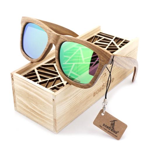 The Woodie Sunglasses - Bamboo Sunglasses - YuppyCollections