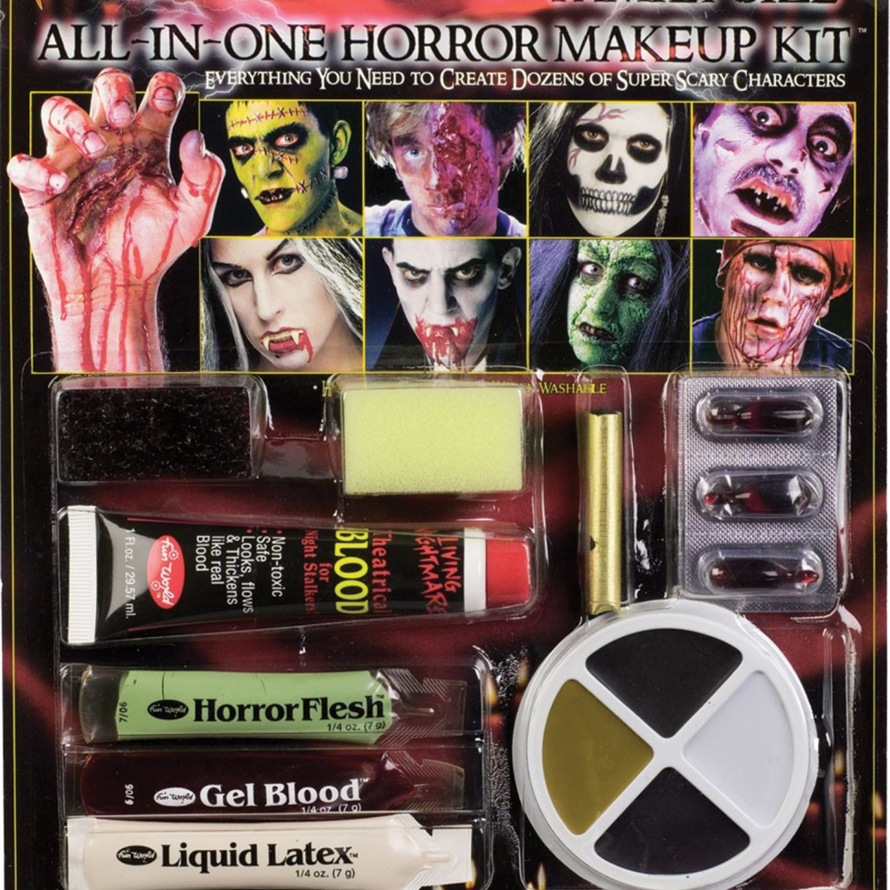 All In One Horror Makeup Kit - YuppyCollections