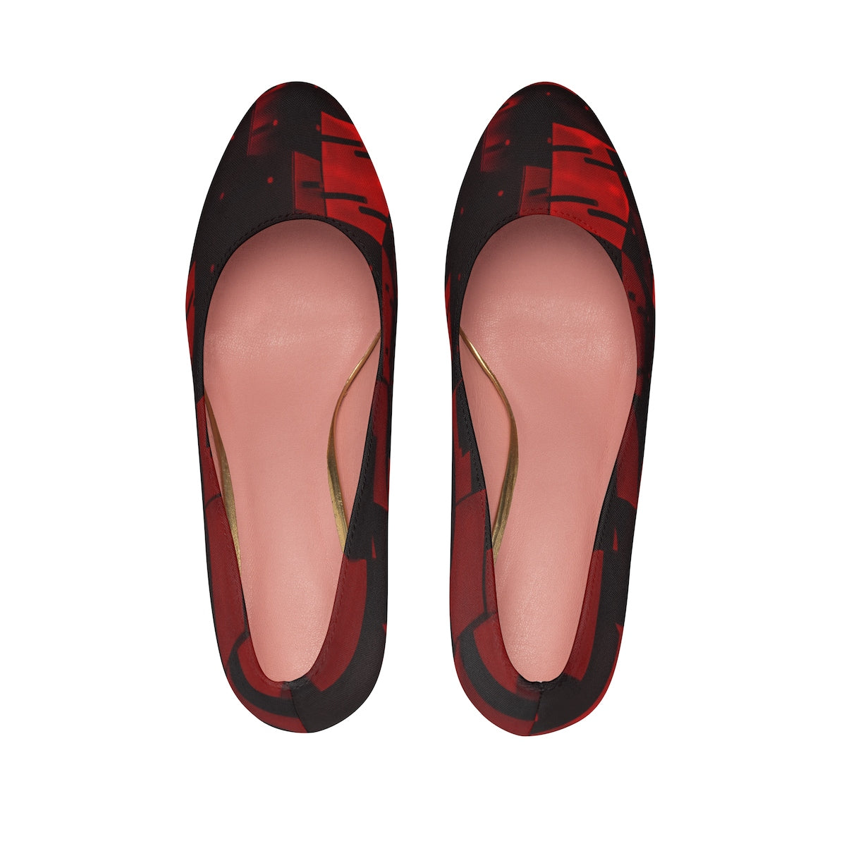 YE Two Toned Red's Women's High Heels - YuppyCollections