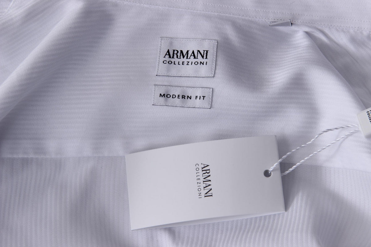 Armani Collezioni mens shirt TCCM5L TCBC8 010 - YuppyCollections
