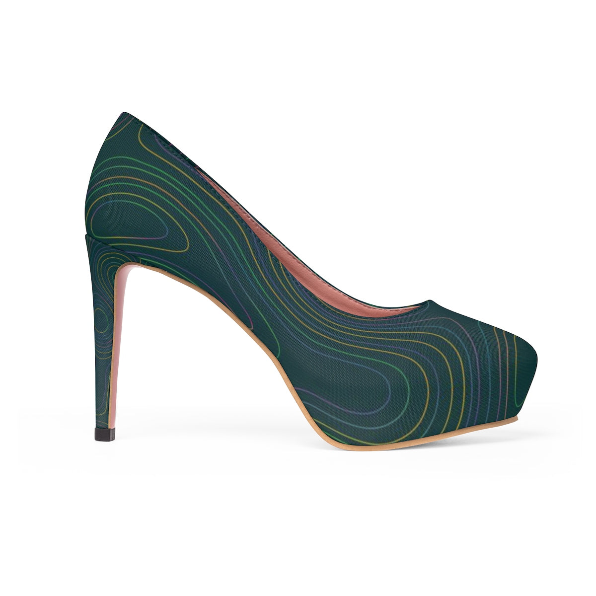 YE Green Passions Women's Platform Heels - YuppyCollections