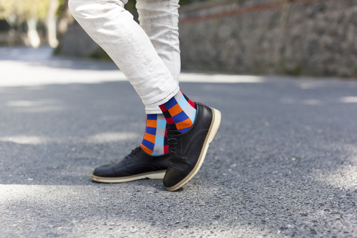 Men's 5-Pair Funky Mix Socks-3029 - YuppyCollections