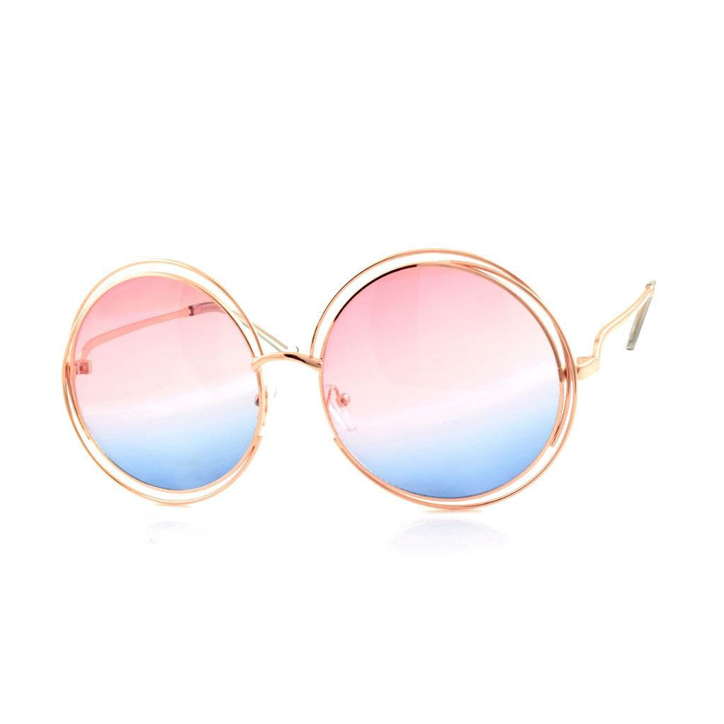 Round Rainbow Sunglasses - YuppyCollections