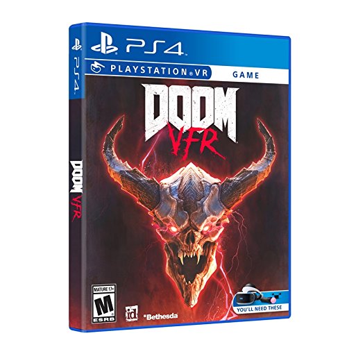 PS4 Shooter Bundle (6 Items): PlayStation 4 Pro 1TB Console, VR Headset, Farpoint Aim Controller Bundle, PSVR Doom Game, Playstation Camera, and 2 Move Motion ControllersPS4 Shooter Bundle (6