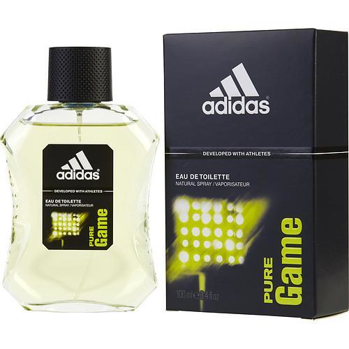 ADIDAS PURE GAME by Adidas EDT SPRAY 3.4 OZ (DEVELOPED WITH ATHLETES) 3 Bottles - YuppyCollections