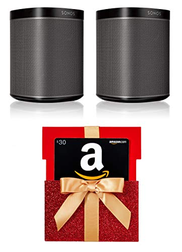 Sonos Play:1 – Compact Wireless Home Smart Speaker for Streaming Music. Works with Alexa. (Black) - YuppyCollections