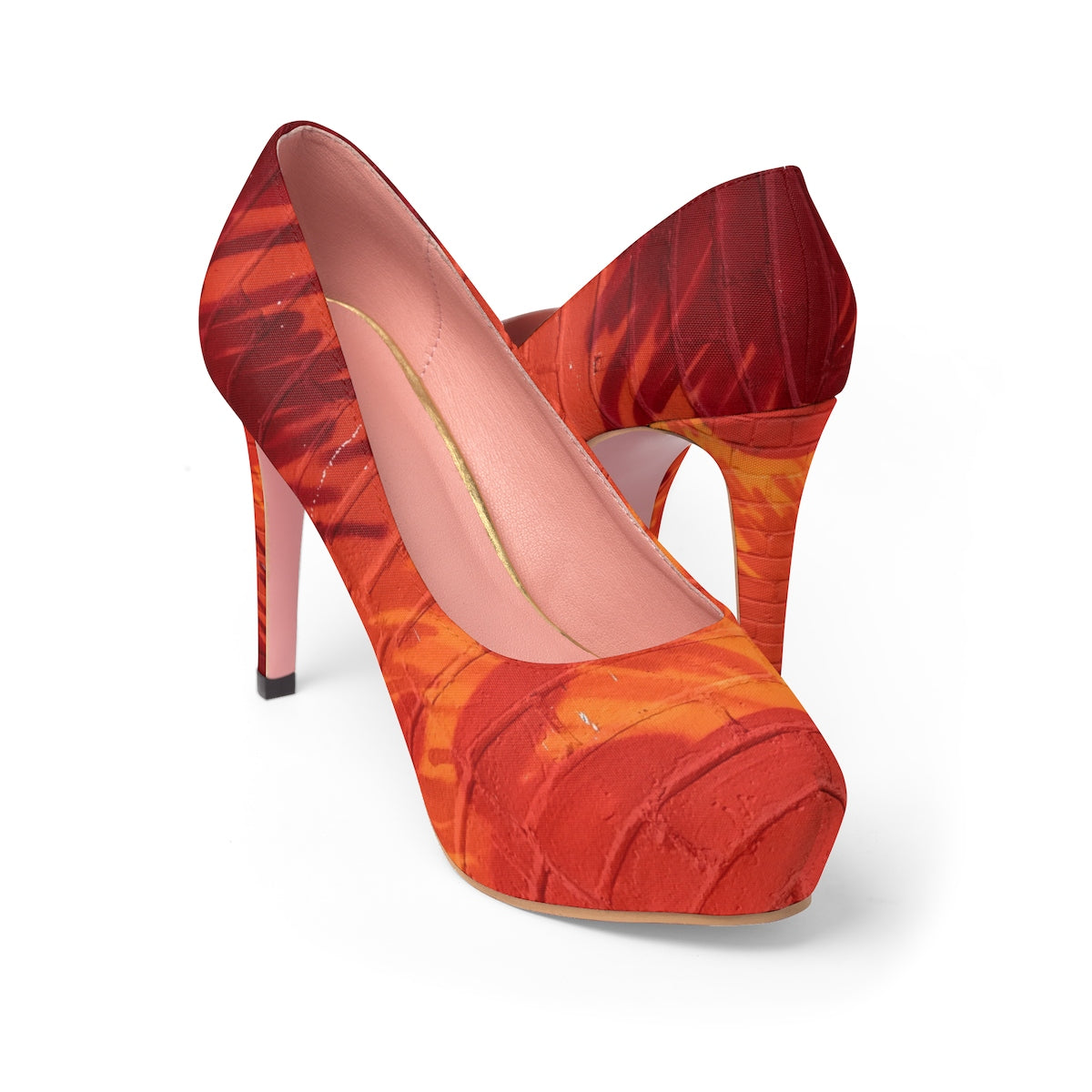 YE Fire Toned Women's Platform Heels - YuppyCollections