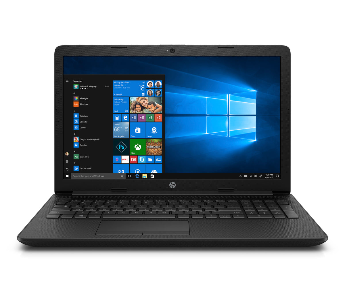 HP 15 Laptop 15.6", AMD Ryzen 5 2500U, AMD Radeon Vega 8 Graphics, 1TB HDD, 8GB SDRAM, 15-db0069wm, Jet BlackHP 15 Laptop 15.6", AMD Ryzen 5 2500U, AMD Radeon Vega 8 Graphics, 1TB HDD, 8GB SD