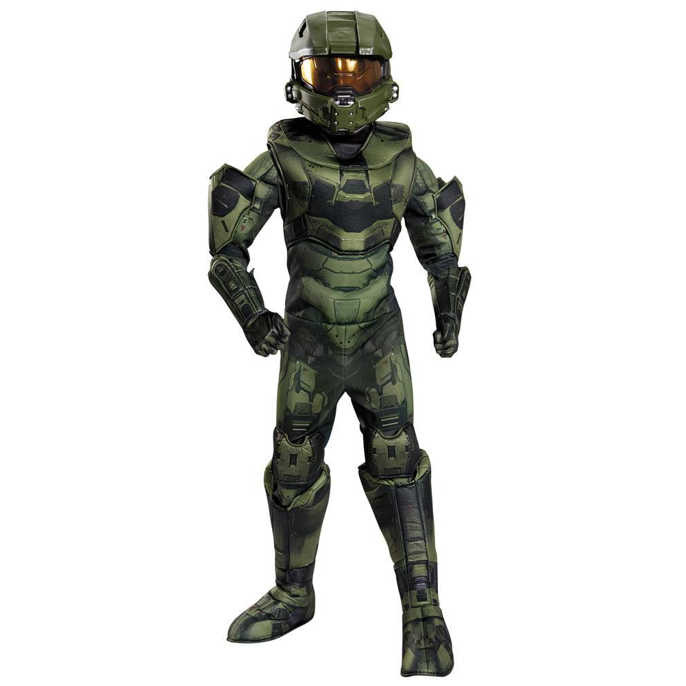 Master Chief Prestge Boys Costume XLarge 14-16 - YuppyCollections