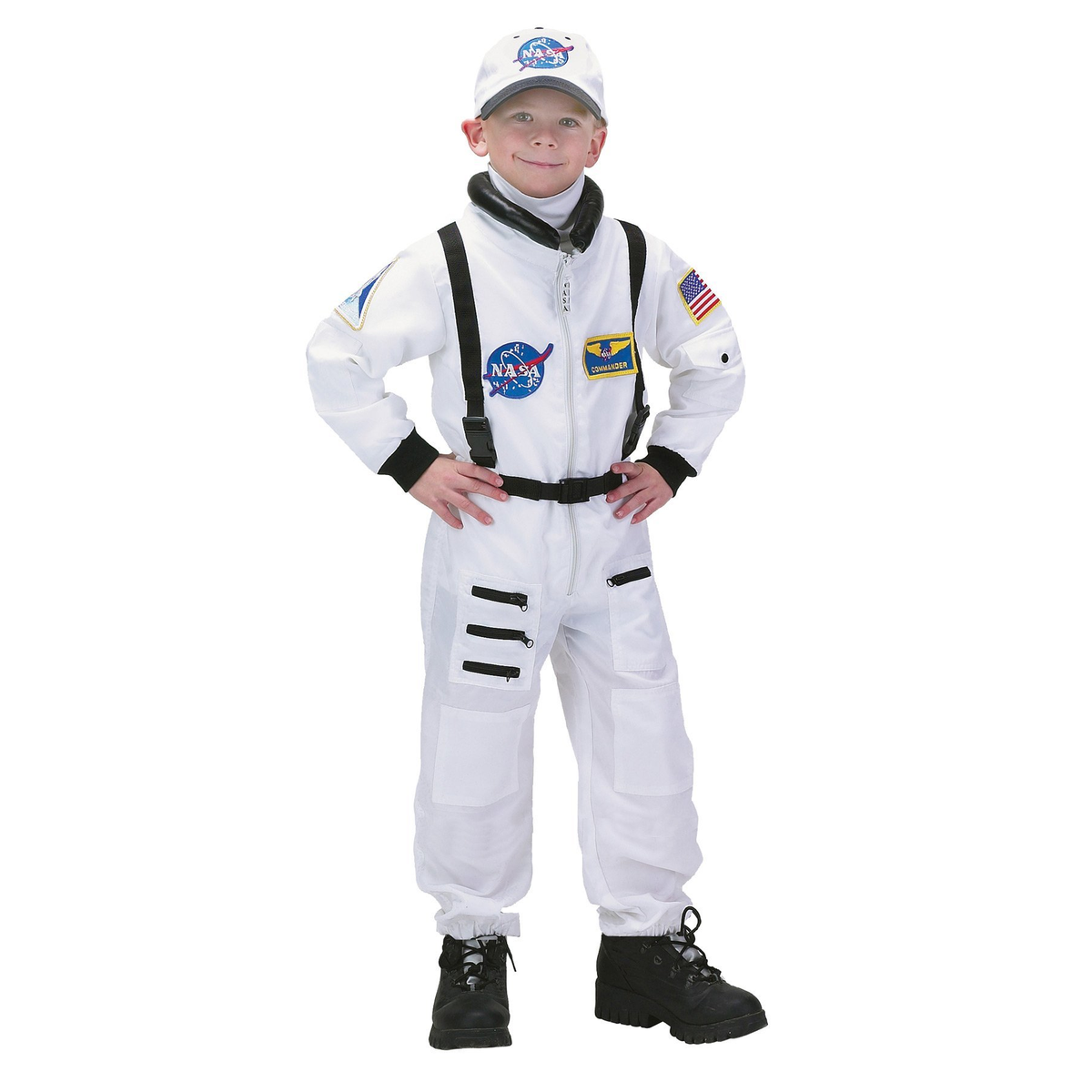 Astronaut Suit White 8-10 - YuppyCollections