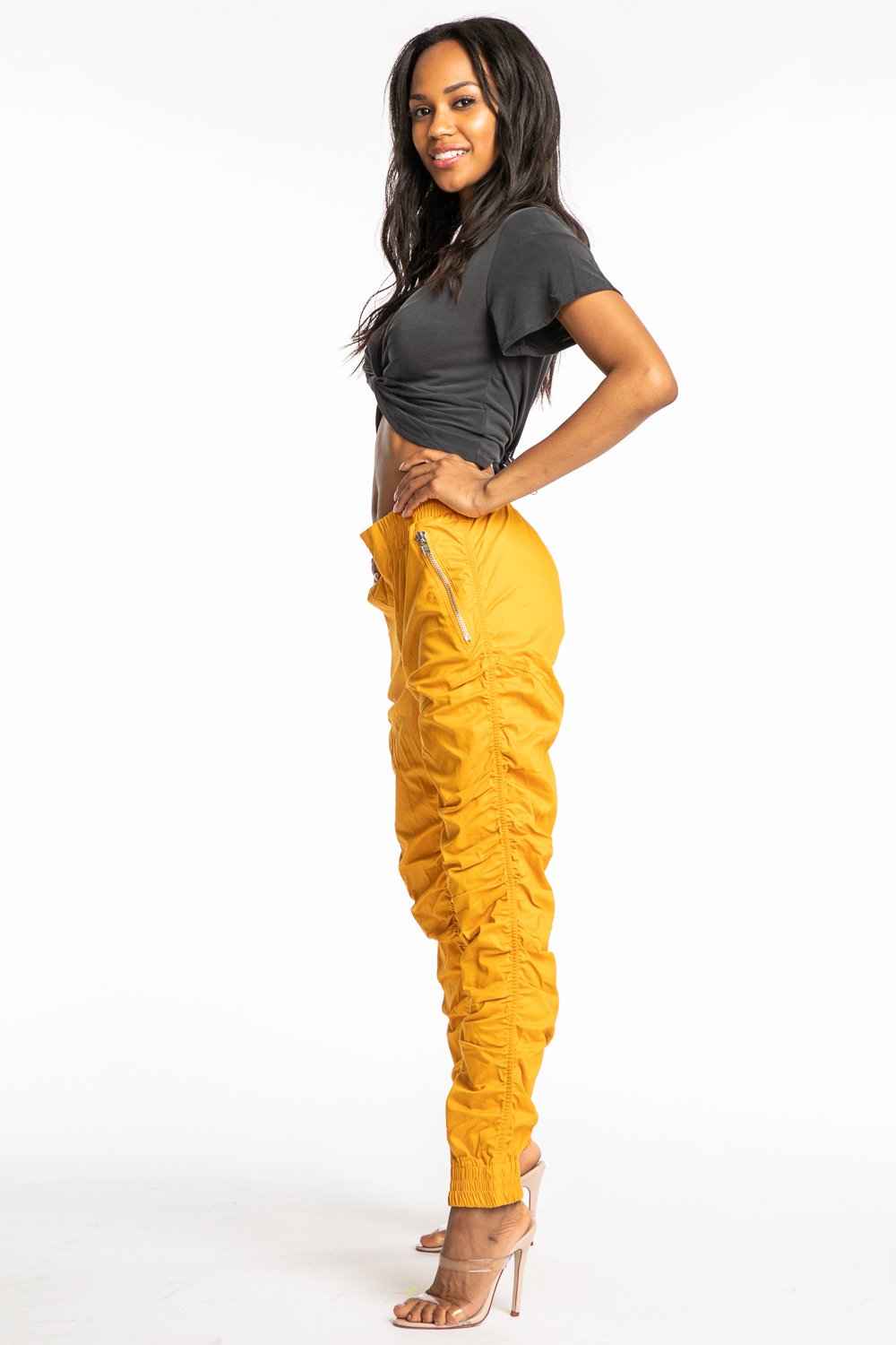 Leah Ruched Pants - YuppyCollections