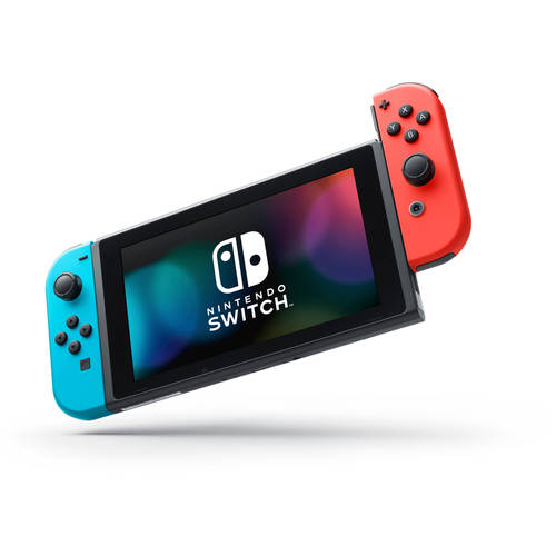 Nintendo Switch Console with Neon Blue & Red Joy-Con, HACSKABAANintendo Switch Console with Neon Blue & Red Joy-Con, HACSKABAA - YuppyCollections