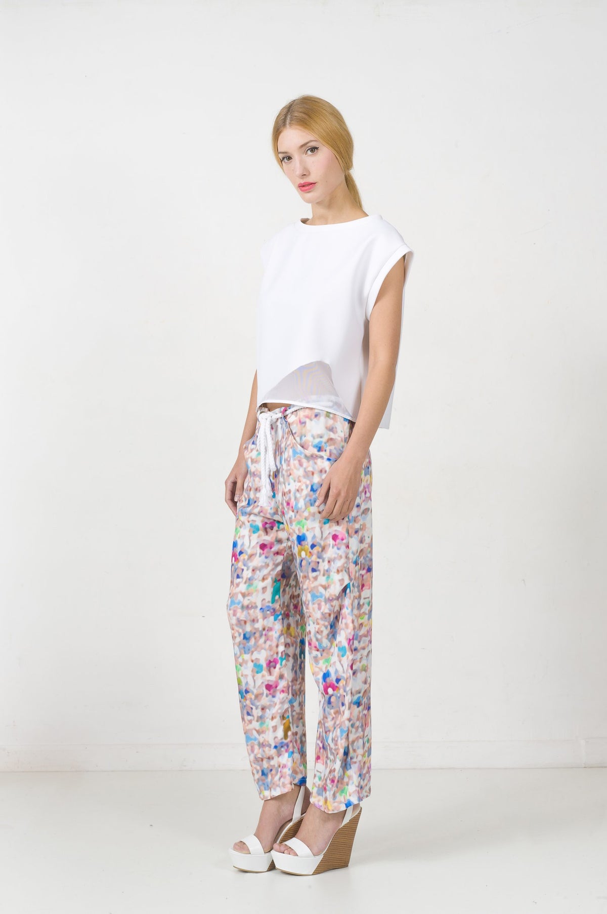 Printed pants - YuppyCollections